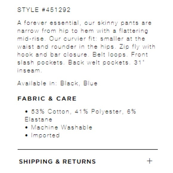 LOFT Tall Skinny Pants Julie Fit Dressy Workwear Trouser Cigarette Pant Navy 8T - Picture 4 of 10